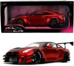 Jada Pink Slips Nissan GT-R R35-1:18 Scale Diecast Model with Opening Doors and Working Steering - for Collectors and Enthusiasts 14+ - Image 2