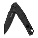 Kershaw Appa Pocket Knife, All-Black, 2.75 Inch Reverse Tanto Blade | EDC with Assisted Opening, Reversible Pocketclip, Everyday Carry for Men and Women - Image 2