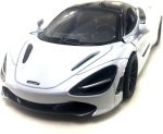 KiNSMART McLaren 720s White 5 Inch 1:36 Scale Die Cast Metal Model Toy Super Sports Car - Image 2