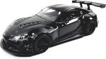 KiNSMART Toyota GR Supra Concept Racing Edition 1/36 Scale Diecast Race Car (Black) - Image 2