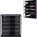 Knife Display Stand, Pocket Knife Display Case for Wall, Pocket Knife Organizer Desktop, Knife Display Case Dispay Daggers,Knife Holder - Not Knife - Image 2