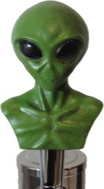 Kool Collectibles Alien Beer Tap Handle Sports Bar Kegerator Resin Zombie Breweriana UFO - Image 2