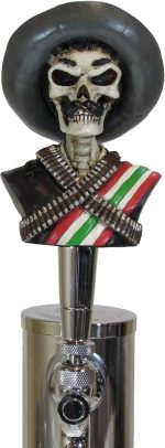 Kool Collectibles Zapata Sports Bar Beer Tap Handle Kegerator Resin Zombie Breweriana Bar - Image 2