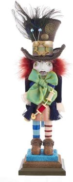 Kurt S. Adler, Inc. HA0381 Kurt Adler 18" Hollywood Mad Hatter Nutcracker, Multicolor, Standard - Image 2