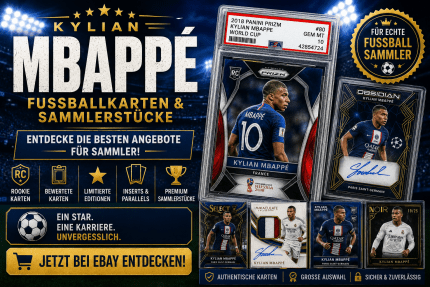 Kylian Mbappé Fußballkarten & Sammlerstücke