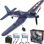 LEAMBE 4 Channel RC Plane - Ready to Fly Aerobatic Aircraft, Easy Control for Beginners, F4U Corsair RC Airplane Best Gift for Adults - Image 2