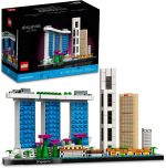LEGO Architecture Singapore 21057 Building Set - Skyline Collection, Architecture Construction Model for Home and Office Décor, Gift Idea for Adults - Image 2