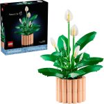 LEGO Botanicals Peace Lily Flower Building Set for Adults - Gifts for Birthdays - DIY Bedroom, Book Shelf & Office Decor for Women & Men, Ages 18+ - Artificial Flowers Crafting Kit - 11504 - Image 2