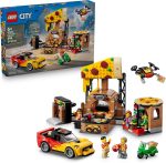 LEGO City Pizza Delivery Experience with Vehicles 60496 | Building Toys for Boys & Girls, Ages 6+, Toy Car & Playset for Pretend Play, 5 Minifigures, 494 pieces, Gift Idea - Image 2