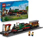 LEGO City Vintage Steam Train 60511 | Building Toys for Boys & Girls, Ages 7+, Train Set for Pretend Play, 5 Minifigures, 575 pieces, Gift for Birthdays - Image 2