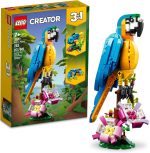 LEGO Creator 3 in 1 Exotic Parrot Building Toy Set, Transforms to 3 Different Animal Figures - from Colorful Parrot, to Swimming Fish, to Cute Frog, Creative Toys for Kids Ages 7 and Up, 31136 - Image 2