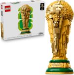 LEGO Editions FIFA World Cup Official Trophy Building Set - Kit for Display in Bedroom, Home Office, Book Shelf - Soccer Fans Collectible - W/World Cup 2026 Minifigure - Gift for Birthdays - 43020 - Image 2