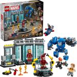 LEGO Marvel Iron Man’s Laboratory: Hall of Armor Building Toy - Marvel Superhero Toy for Kids, Boys and Girls, Ages 8+ - with Minifigures and a Mech - Gift Idea for Birthdays - 76315 - Image 2