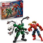 LEGO Marvel Mech Battle: Spider-Man vs. Doc Ock Building Toys for Kids - Super Hero & Villain Poseable Mech Toys W/3 Marvel Minifigures for Kids & Fans, Ages 6+ - Gift Idea for Birthdays - 76338 - Image 2