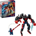 LEGO Marvel Miles Morales Mech vs. Spider-Man 2099 Building Toy for Boys & Girls - Poseable Super Hero Mech & 2 Marvel Minifigures for Kids & Fans, Ages 6+ - Gift Idea for Birthdays - 76337 - Image 2