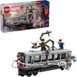 LEGO Marvel Spider-Man vs. Doc Ock Subway Train Scene - Action Figures Kids Toy - Spider-Man Building Toy for Boys & Girls, Ages 9+ - Marvel Collectible with 4 Minifigures - Birthday Gift Idea- 76321 - Image 2