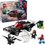 LEGO Marvel Spider-Man vs. Venom Muscle Car Toy - Building Set for Kids, Boys and Girls, Ages 7+ - with Spider-Man, Venom, and Spider-Woman Minifigures - Superhero Gift Idea for Birthday - 76309 - Image 2