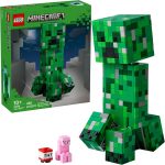 LEGO Minecraft The Creeper Kids Building Toy - Minecraft Toy for Boys & Girls, Ages 10+ - Room Decor for Gamers w/ 1st Version Creeper Minifigure - Gift for Birthdays - 21276 - Image 2