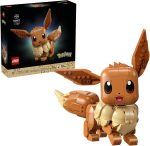 LEGO Pokémon Eevee - Collectible Building Set for Adults, Ages 18+ - Posable Pokémon Figure for Display - Desk, Bookshelf or Home Office Decor - Gift for Men & Women - 72151 - Image 2