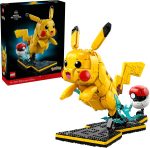 LEGO Pokémon Pikachu and Poké Ball - Collectible Building Sets for Adults, Ages 18+ - Pokémon Figure for Display - Desk, Shelf or Office Decor - Gift for Men & Women - 72152 - Image 2