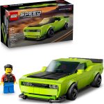 LEGO Speed Champions Dodge Challenger SRT Hellcat Sports Car Toy - Building Set for Learning, Play and Display - Kids Toy for Boys and Girls, Ages 9+ - Birthday Gift Idea for Race Car Fans - 77237 - Image 2