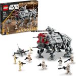 LEGO Star Wars AT-TE Walker - Poseable Building Toy - Revenge of the Sith Set - Gift for Kids w/ 3 212th Clone Troopers, Dwarf Spider & Battle Droid Figures - 75337 - Image 2