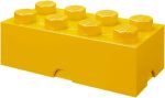 LEGO Storage Brick 8 12.1 L Storage Box with Lid Yellow | LEGO Brick Storage Box Stackable Organizer Toy, Desk & Shelf Storage 12.1 L Capacity Brick Size 8 - Image 2