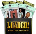 LOADED! Basketball: 4 PGI 10 Rookies & Rarities - Wemby, LeBron, Curry+ | 4 Basketball Trading Cards, Graded PGI 10 & Sealed, Gorgeous black & gold flip-top box, Features Rookies & Rarities - Image 2