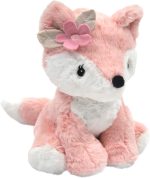 Lambs & Ivy Friendship Tree Plush Pink Woodland Fox Stuffed Animal Toy | 8.25 Inches Tall & 11 Inches from Nose to Tail, Plushie is Named Autumn, All Ages, Machine Washable - Image 2