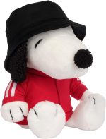 Lambs & Ivy Hip Hop Snoopy Plush Dog Stuffed Animal Toy with Hat & Track Jacket - Image 2