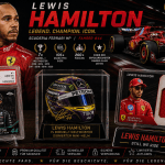 Lewis Hamilton Formel-1-Sammlerstücke
