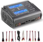 LiPo Battery Charger Dual 10A RC Fast Balance Battery Charger Discharger | RC Car Drone Chargers for 1S-6S LiPo Li-ion Life LiHV 1S-15S NiCd NiMH 2-20V PB Smart Batteries - Image 2