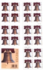 Liberty Bell Forever Stamps Booklet of 20 - Image 2