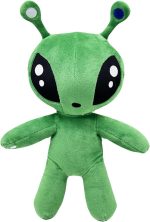 MAIPAI 13inch Green Alien Plush Toy,Soft Alien Plush Stuffed Animal Dolls, Cute Aliens Plushies Plush Figure Pillow for Kids Boys Girls and Fans Christmas,Birthdays - Image 2