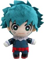 MHA Anime Plushie Cute Plushie Hero Cosplay Plushies Plush Toy Stuffed Keychain Doll, 5.9" Green - Image 2
