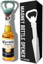 Magnetic Beer Bottle Opener Figure Beer Bottle Bar Refrigerator Decor Unique Birthday Gifts Collection (Corona Extra) - Image 2