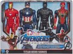 Marvel Avengers Endgame Titan Hero Series 12" Action Figures Captain America, Iron Spider, Black Panther, and Iron Man (4 Action Figures) - Image 2