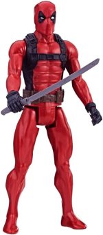 Marvel Deadpool 12-Inch Action Figure with Accessory, Super Hero Toys for Fans Ages 14 and Up - Image 2