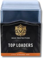 Max Protection 55pt Top Loaders for Cards - 500 Count - Premium 3x4 Inch Trading Card Toploaders - Protect Your Baseball and Sports Cards with These Crystal Clear Hard Plastic Sleeves Protectors - Image 2