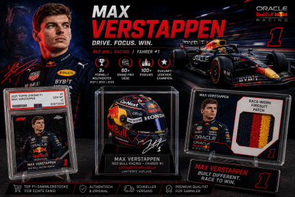 Max Verstappen Formel-1-Sammlerstücke