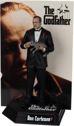McFarlane Toys- Don Corleone (The Godfather) 6in Posed Figure | Movie Maniacs The Godfather 6 Inch Static Figure - Don Corleone - Image 2