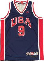 Michael Jordan Signed Nike 1984 Olympics USA Jersey Upper Deck & GOAT - Autographed NBA Jerseys - Image 2