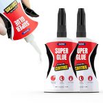 Micro Precise Super Glue Gel 6g x 2 PCs Ultimate Micro-Dispensing for No-Mess Repairs, Non-Drip Ca Glue, Superglue Gel Multipack Bonds in Seconds - Image 2