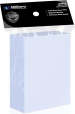 Mlikero 100 Count Card Sleeves, Clear Soft Trading Card Sleeves, Polypropylene (PP), Fit for MTG, TCG, Baseball, Football, Game Cards - Image 2