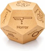 Movie Dice, 12-Sided Date Night Dice Game for Couples & Friends | Roll to Pick a Random Movie Genre for Date Nights; a Fun Gift for him, her, Couples, Birthdays, Anniversaries & Holidays. - Image 2