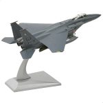 NUOTIE Classic American Eagle F-15E Twin-Engine Fighter Pre-Build Model Kits 1:100 Aircraft Alloy Diecast Airplane Military Display Model Aircraft for Collection or Gift - Image 2