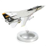 NUOTIE F-14A Tomcat 1/100 Metal Airplane Model Kits with Stand VF-84 Jolly Rogers DieCast Alloy Fighter Model Jet Replica Pre-Build Military Aircraft Collection for Display or Gift - Image 2