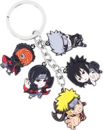 Naruto Gifts, Anime Keychains with Chibi Charms, Premium Naruto Merch with Gift-Ready Packaging - Image 2