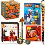 Naruto Shippuden Collectors Box Set - Bundle with Konoha Anime Canvas Art, Accessories, Decorative Stand, Plus More | Naruto Gift Set for Teens, Adults - Image 2