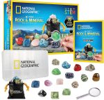 National Geographic Rock Collection Box with 15 Gemstones and Crystals | 15 Gemstones and Crystals, Storage Box, Geology Learning, Crystal Collection, Rock Identification, Birthday Gift - Image 2